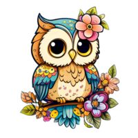 Cute Stickers Owls png