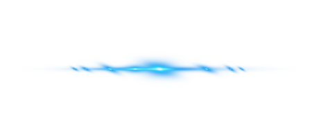 bleu horizontal lentille fusées éclairantes. laser poutres, horizontal lumière des rayons. magnifique lumière fusées éclairantes. embrasé stries sur transparent Contexte. embrasé rayures. laser poutres. des étincelles et étoiles. png. png