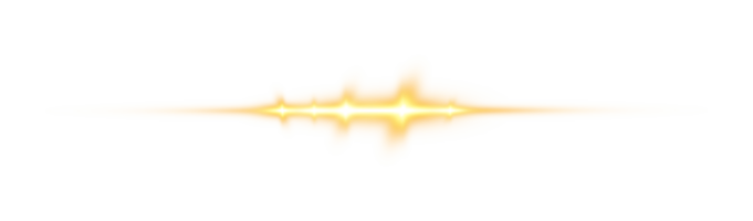 vit horisontell lins bloss. laser strålar, horisontell ljus strålar. skön ljus bloss. lysande ränder på transparent bakgrund. lysande Ränder. lysande abstrakt gnistrande. laser strålar. png