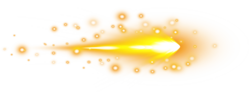 Yellow horizontal lens flares. Laser beams, horizontal light rays. Beautiful light flares. Glowing streaks on transparent background. Glowing stripes. Luminous abstract sparkling. Laser beams. png