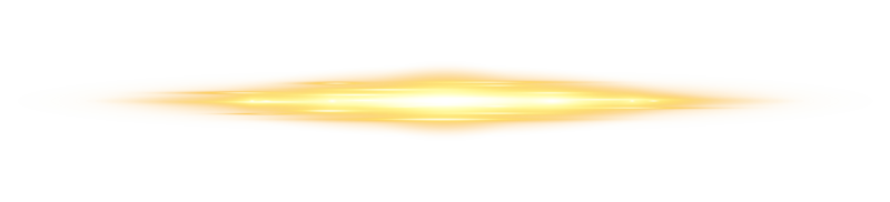 Yellow horizontal lens flares. Laser beams, horizontal light rays. Beautiful light flares. Glowing streaks on transparent background. Glowing stripes. Luminous abstract sparkling. Laser beams. png