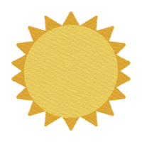 Gelb Sonnenschein Illustration png