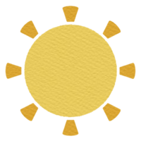 Gelb Sonnenschein Illustration png