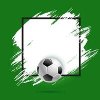 Soccer or football cup, sport ball championship vector