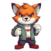 Fantastic Mr. Fox Cute Cartoon Fox Illustration png