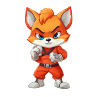 Adorable Cartoon Delight Cute Cartoon Fox Illustration png