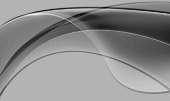 Realistic abstract grass curve wave on grey design modern luxury futuristic creative background vector