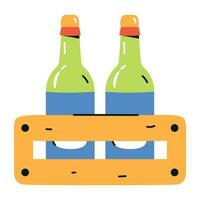 Drinks Flat Icons vector