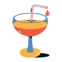 Drinks Flat Icons vector