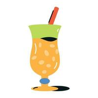 Drinks Flat Icons vector