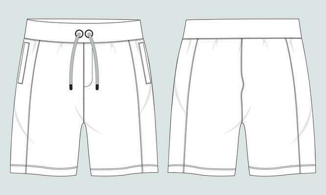 [GRAVER]韓国人気★BACK DRAWING SMILE BERMUDA TRAINING SHORTS UNISEX] Back Drawing Smile Bermuda Sweat Shorts - GRAVER