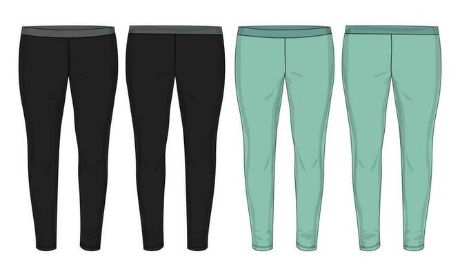 Leggings Template Vector Art, Icons, and Graphics for Free Download