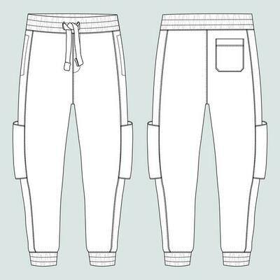 Cargo Pants Vector Art, Icons, and Graphics for Free Download