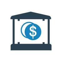 banco ubicación,banca,ahorros icono gratis vector