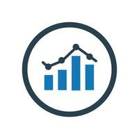 Bar diagram,analysis,graphical analysis,graphical statistics icon vector