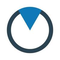 Pie chart free vector icon