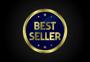 Best Seller icon design, Best Seller badge logo design template vector illustration