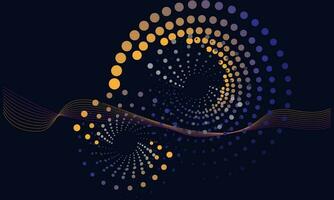 abstract background with circles colorsfull vector