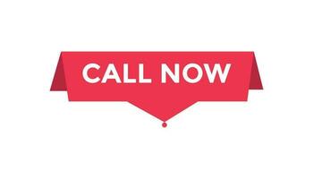 Call now  button web banner templates. Vector Illustration