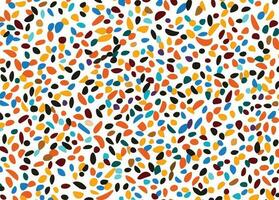 multicolored sprinkles seamless background colorful sprinkles on a white background, in the style of minimalist strokes, geometric shapes patterns, minimalist backgrounds, graffiti-inspired vector