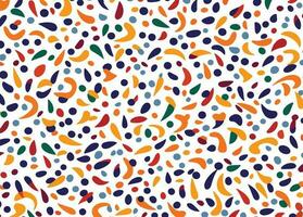 multicolored sprinkles seamless background colorful sprinkles on a white background, in the style of minimalist strokes, geometric shapes patterns, minimalist backgrounds, graffiti-inspired vector