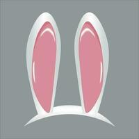 rabbit ears icon, vector, illustration, symbol vector