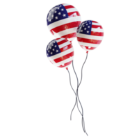 américain drapeau des ballons png