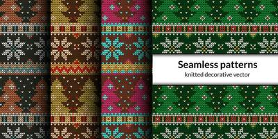 Seamless Pattern Fabric Design Illustration vector