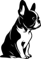 French Bulldog, Minimalist and Simple Silhouette - Vector illustration