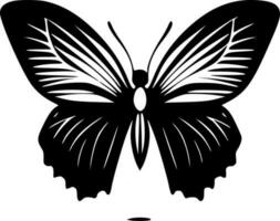 mariposa, minimalista y sencillo silueta - vector ilustración