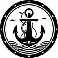 Nautical - High Quality Vector Logo - Vector illustration ideal for T-shirt graphic