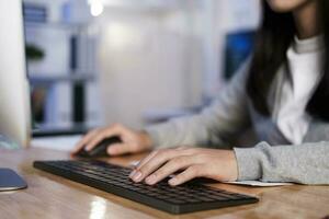 Programmers and developer teams are coding and developing software photo