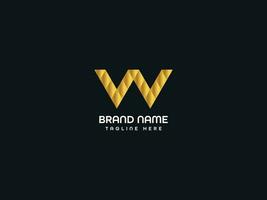 w letter logo vector