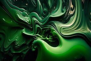 Pattern of fluid art background in different color gradients, banner photo