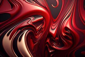 Pattern of fluid art background in different color gradients, banner photo