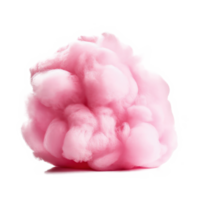 Pink cotton candy isolated. Illustration png