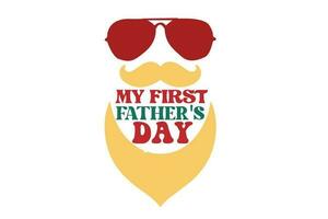 my first father's day vector