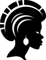 African - High Quality Vector Logo - Vector illustration ideal for T-shirt graphic