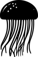 Jellyfish - High Quality Vector Logo - Vector illustration ideal for T-shirt graphic