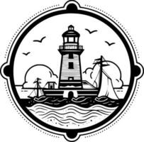 Nautical - High Quality Vector Logo - Vector illustration ideal for T-shirt graphic