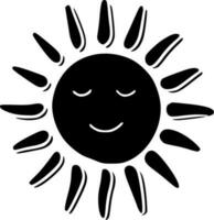 Sunshine - High Quality Vector Logo - Vector illustration ideal for T-shirt graphic