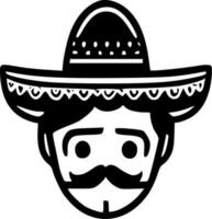 mexicano - alto calidad vector logo - vector ilustración ideal para camiseta gráfico