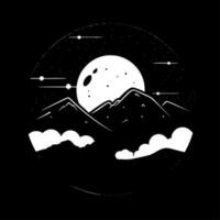 Night Sky - High Quality Vector Logo - Vector illustration ideal for T-shirt graphic