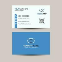 Vector modern creative and clean business card template