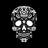 Sugar Skull - High Quality Vector Logo - Vector illustration ideal for T-shirt graphic