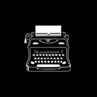 Typewriter - High Quality Vector Logo - Vector illustration ideal for T-shirt graphic