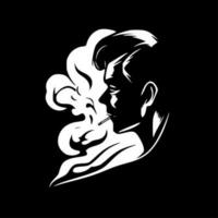 fumar - alto calidad vector logo - vector ilustración ideal para camiseta gráfico