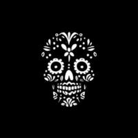 Sugar Skull - High Quality Vector Logo - Vector illustration ideal for T-shirt graphic