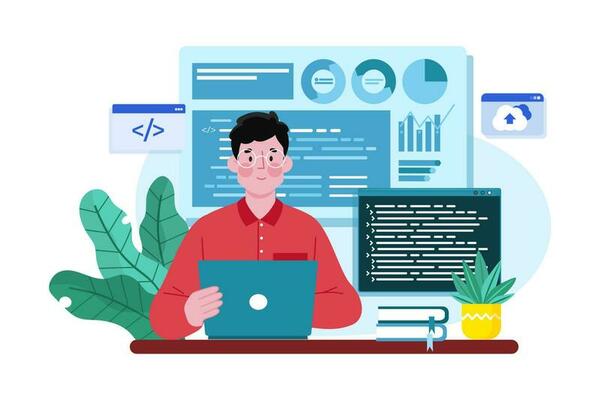 IT manager managing technology systems for the team.