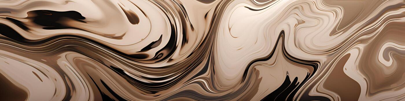 Pattern of fluid art background in different color gradients, banner photo